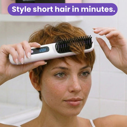 Gloss & Go™ Portable Straightener Brush